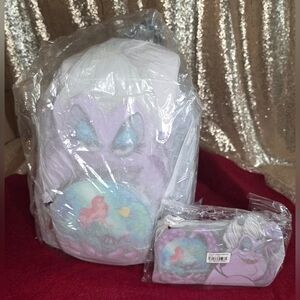 Loungefly Disney Little Mermaid Villains Ursula Crystal Ball Backpack & Wallet